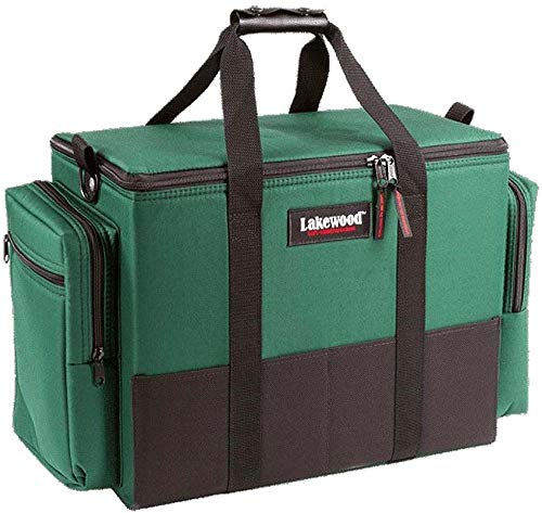 Lakewood Fishing Green Medium Tackle Box with Hanging Lure Dividers