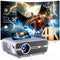 Smart Projector 4K Daylight 1000 ANSI, 5G WiFi 4K Daytime Projectors with WiFi 6 Bluetooth Apps HDMI USB LAN, Native 1080P, LED LCD, Ceiling Zoom Keystone for Home Cinema,Outdoor Movie,Gaming,TV,Arts