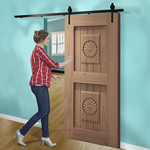 Levede Sliding Barn Door Kit 1.5m Model A - Antique, Hardware, Track Set, Interior, Sliding