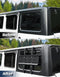 Rear Window Storage Panel Kit Compatible with Wrangler JL, Mounting Plate Kits for Recovery Traction Boards Mount Gas Can Mount