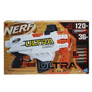 Hasbro Nerf Ultra - Amp Blaster - Us Version - Motorized - 6 Dart Clip - 6 Nerf Ultra Darts - Compatible Only With Nerf Ultra Darts - Toys For Kids - F0954 - Ages 8+
