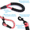 Zenify Pets Dog Lead - Durable Strong Chew Resistant Slip Lead Nylon Rope Padded Handle Mountain Climbing Harness Pet Puppy Training Slipknot Leash for Walking [1.2cm Thick 183cm Long] (Pink 6ft)…