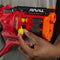 NERF E6638UF1 Rival Roundhouse XX-1500 Red Blaster - Clear Rotating Chamber Loads Rounds into Barrel - 5 Integrated Magazines, 15 Nerf Rival Rounds