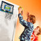 NERF LED Over The Door Mini Basketball Hoop - Pro Hoop Light Up Indoor Kids Basketball Hoop - Electronic Slam Dunk Mini Hoop Set with Mini Basketball - Door + Bedroom Indoor Hoop for Kids