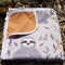 BABYBOET Splat Mat for Baby – Under High Chair Floor Mat Protects Wood, Vinyl and Carpet from Spills – Waterproof Triple Layer Baby Mat with Anti-Skid Backing Deters Bunching and Sliding (51” x 51”)