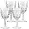 KOMOREBI Shatterproof Acrylic Wine Glasses - Unbreakable Plastic Goblets, BPA-Free & Drop-Proof Glassware - Elegant Drinkware for Indoor & Outdoor Use - 14oz, Set of 4 (Clear)