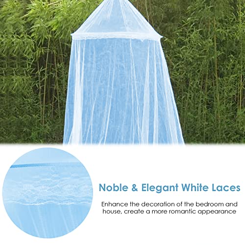 AUTOWT Bed Mosquito Netting, Mosquito Bed Net Dome Mosquito Mesh Net Universal for Single to King Size Hammocks Cribs Indoor Outdoor Insect Protection for Adult Kid Baby