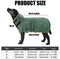 Dog Bathrobe Towel, Pet Drying Coat,Fast Drying Super Moisture Absorbent Dog Bathrobe Microfibre Towelling,Adjustable Collar and Waist Pet Dog Cat Bath Robe for Large,Medium,Small Dogs Green (M)