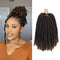 3Packs 8Inch Spring Twist Crochet Braiding Hair Extensions Ombre Color Hair Synthetic Short Bouncy Bomb Spring Twist Mini Passion Twist Fluffy Twist Crochet Braids Hair (1B/30)