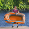 Bestway Inflatable Boat, Kondor Elite 1000, One-Man Raft with Heavy Duty Handles and Interlocking Valves Hand Pump, 5’4” x 38” / 1.62m x 96m