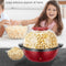 Popcorn Machine, 2 in 1 Popcorn Popper maker, 6 Quart/24 Cup, Nonstick Plate, 850W Electric Stirring with Quick-Heat Technology, Cool Touch Handles, Thicken Transparent Cover, Dishwasher Safe