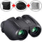 Foldable Waterproof BAK-4 Binoculars 10 x 25 Prism Hunts Birding Telescope Scope Light for Hunting, Bird Watching,Hiking,Camping and Concert