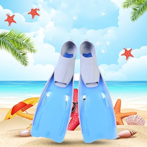 Swim Fins, Swim Training Fins for Snorkeling Swimming Diving, Flexible Comfort Profession Long Floatable Fins with Adjustable Straps for Adults Men Women Kids (M Pink)