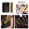 ZFRXIGN Western Car Seat Covers for Women Full Set Aztec Car Steering Wheel Cover Car Seat Belt Cover, Car Coaster Cup Holder, Wristlet Keychain Lanyard Universal Tribal Navajo