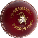 Kookaburra County Club Cricket Ball, Red, Womens