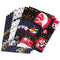 Hallmark Nightmare Before Christmas Flat Wrapping Paper Sheets with Cutlines on Reverse (12 Folded Sheets) for Christmas, Birthdays, Halloween, Jack Skellington, Sally, Zero, Black, White, Red, 0005EW 1001