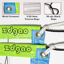 Zdgao Volleyball Net Replacement for Outdoor & Indoor, 32x3FT Heavy Duty Volleyball Net for Backyard, Schoolyard, Beach (Net Only)