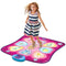 ZIPPY MAT Dance Mat, Electronic Educational Toys for Kids Age 3-12, Musical Dancing Challenge Pad Game with LED Lights, Built in Music, Birthday Party Toys for Girls Boys Families