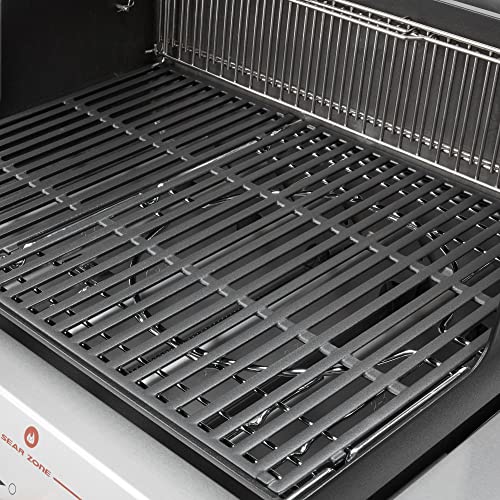 Weber Genesis EX-325s Smart BBQ Grill – Premium LPG Gas Barbecue Grill with Weber Connect Technology– Stainless Steel Grill for the Backyard (Black)