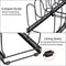 Toplife Expandable Pans Organizer Rack, 10 Adjustable Compartments, Cookware Holder for Pantry or Cabinet, Black