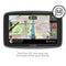 TomTom Car Sat Nav GO 620, 6 Inch with Handsfree Calling, Siri, Google Now, Updates via WiFi, Lifetime Traffic via Smartphone and World Maps, Smartphone Messages, Capacitive Screen, Black