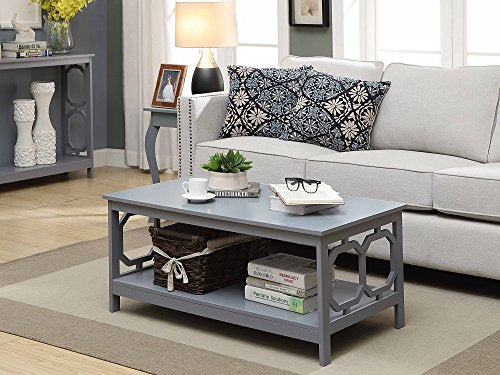 Convenience Concepts Omega Coffee Table Gray