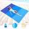 Beach Blanket,picnic blanket Large Oversized Waterproof Sand Proof Beach Mat, Outdoor Lightweight Portable Picnic Mat for Travel, Camping, Hiking and Music Festivals(82" X79")200x210CM）