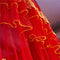Zhiyuan Lace Embroidery Dome Red Bed Netting Canopy Curtain Mosquito Net for All Sizes Bed