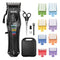 WAHL Colour Pro Rechargeable Pet Clipper, Pet Clippers with Colour Coded Combs, Full Coat Grooming Clippers for Dogs, Low Noise Pet Clippers, Corded/Cordless Dod Clippers.