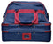 Acclaim Bamburgh Maxi Triple Decker Nylon Four Bowls Level Green Lawn Flat Short Mat Indoor & Outdoor Bowling Carrying Bag (Navy Blue/Burgundy)