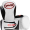 Farabi Kids Boxing Gloves Shiny Champ Training Gloves 2oz 4oz 6oz 8oz for 3-14 Year (White, 2-oz)