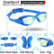 EverSport Kids Swim Goggles, Pack of 2 Swimming Goggles for Children Teens, Anti-Fog Anti-UV Youth Swim Glasses Leak Proof for Age4-16