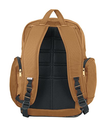 Carhartt Legacy Deluxe Work Backpack with 17-Inch Laptop Compartment, Carhartt Brown