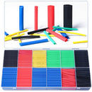 Heat Shrink Tubing, Preciva 1200 PCS Heat Shrink Ratio 2 : 1，Heat Shrink Tube Polyolefin Material，Electrical Wire Cable Wrap Waterproof Wire Protection (12 Sizes 5 Colors )