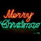 LED Animated Merry Christmas Motif Rope Light