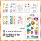 YUNAI 90 Sheets Temporary Tattoo Kids, Waterproof Cute Animals Anime Rainbow Girl Face Tattoo, Children Temporary Tattoo Toys for Birthday Parties Supplies Favors Kids Boys Girls School Rewards Gifts