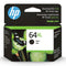 HP 64XL | Ink Cartridge | Black | Works with HP Envy Photo 6200 Series, 7100 Series, 7800 Series, HP Tango and HP Tango X | N9J92AN