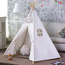 Dalos Dream 5 Poles Gaint Kids Teepee Tent -100% Natural Canvas Children Play Tent-Lace …