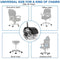 Office Chair Wheels Replacement-2 Inch Heavy Duty Caster Wheels,Quick & Quiet Rolling Chair Casters (Set of 5),Desk Chair Wheels Universal Fit,Safe for All Floor or Carpet