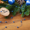 Pangda 65.6 Feet Christmas Tree Beads Garland Plastic Pearl Strands Chain for Christmas Wedding Decoration (Blue)