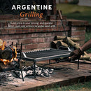 Hickory Summit argentine grill - argentinian gaucho grill - santa maria grill - argentinian parrilla set with all tools included - BBQ Parrilla Asado