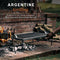 Hickory Summit argentine grill - argentinian gaucho grill - santa maria grill - argentinian parrilla set with all tools included - BBQ Parrilla Asado