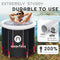 Cold Plunge Tub Outdoor Ice Bath Tub for Athletes with Cover, Portable Inflatable Bathtub for Hot Bath Ice Bath, 92.4 Gallons Large Bath Tub Adult Soaking Tub