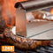 HULISEN Stainless Steel Burger Press, Heavy Weight Smashed Burger Press, Grill Press with Heat Resistant Wood Handle, 6 Inch Burger Smasher, BBQ Griddle Accessories for Bacon Hamburger Steak Meat