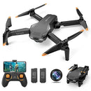 Heygelo Drone for Kids with 1080P HD Camera, Foldable Mini Drones RC Quadcopter for Adults, WiFi FPV Live Video, Altitude Hold, One Key Take Off Toys Gifts with Speed Adjustment, 2 Batteries