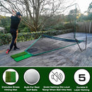 Automatic Ball Return Golf Net for Backyard Driving - - Golf Net Includes Protective Weather Cover  - - Durable 5 Layer Golf Netting - - Golf Net with Hitting Mat - - 10FT X 7FT Golf Net Outdoor Size