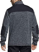 CQR Men's Thermal Fleece Half Zip Pullover, Winter Outdoor Warm Sweater, Lightweight Long Sleeve Sweatshirt