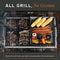 Hickory Summit argentine grill - argentinian gaucho grill - santa maria grill - argentinian parrilla set with all tools included - BBQ Parrilla Asado