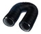 Ø 125mm / 3m Black Flexible Exhaust Hose with Aluminium Insulation - Ø 5'' / 10ft Air Conditioner Hose - Flexible Pipe