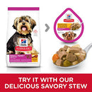 Hill's Science Diet Adult Small Paws, Chicken Meal, Barley & Brown Rice Recipe, Dry Dog Food for Small & Toy Breed Dogs, 7.03kg Bag